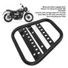 Motorcycle Rear Luggage Black Motorcycle Trunk Luggage Cargo Rack Luggage Rear Seat Accessory Replacement for Harley Street Scrambler 900 Rack,