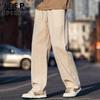 JEEP SPIRIT Men's Linen Blend Casual Pants