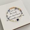 Retro pearl simple temperament bracelet zircon winter niche design bracelet