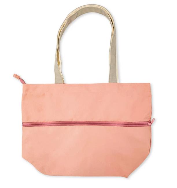 Mofusand Stretchable Tote Bag L Size ( Pink ) Japan NEW