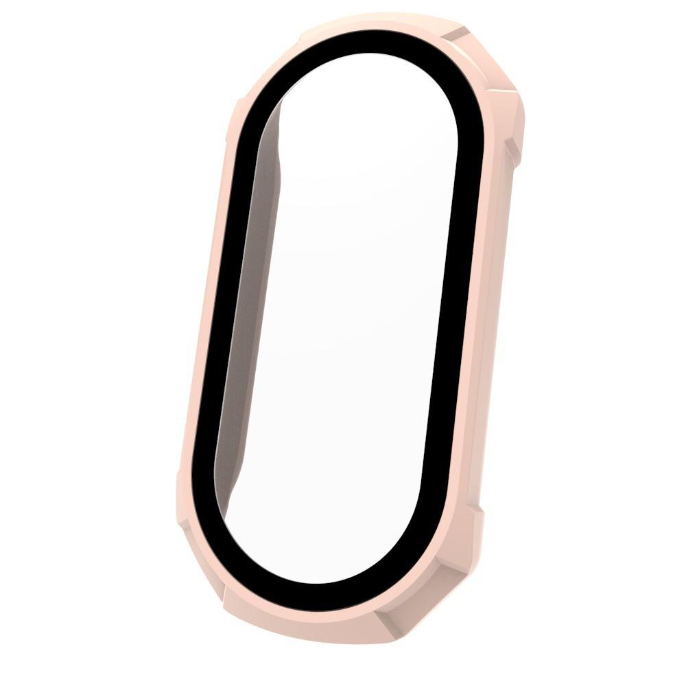 Gehärtetes Glas+ Bumper Case Hülle Für Xiaomi Mi Band 10 Vollschützende Bumper Case Uhrenzubehör