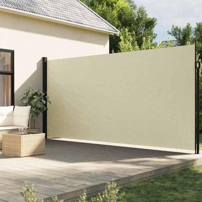 VidaXL Retractable Side Awning, Garden Privacy Screen, Protection Screen, Balcony Terrace Backyard Screen 4004550