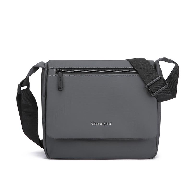 Men's Trendy Waterproof Multi-Pocket Crossbody Shoulder Bag for Travel and Casual Use