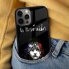 Les Miserables Soft Phone Case for iPhone 17 Air 16e Pro max 15 Pro 13 14 Plus 11 12 MagSafe Magnetic Coque