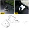 2pcs Door Lock Pin Cover Matte Electroplate Lock Trim Decoration For Mercedes-Benz Vito W447 2014 to 2023 Car