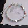 VENTFILLE 925 Sterling Silver Pearls Bamboo Knots Bracelet for Women Girl Simple Korean Jewelry Birthday Gift Dropshipping