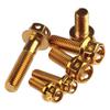 10/15/20/25/30/35/40/45/50/60 Titanium Bolt With Drilled Holes Hex Head Screws  Motorcycle