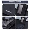PU Leather 2 Fold Wallets Solid Color Small Pocket Purse Portable Men's Short Wallet  Men Boys Gift