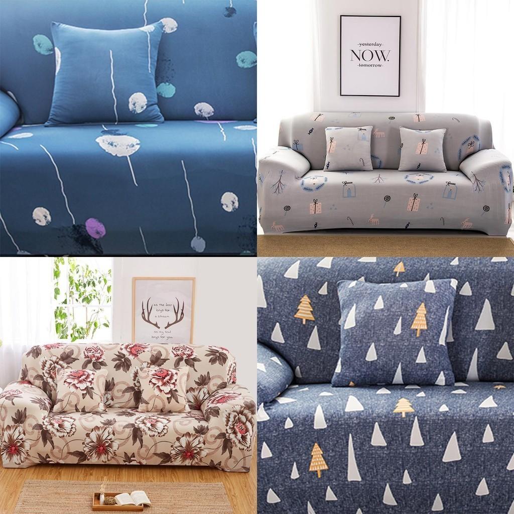 High-quality Flower Printed Slipcover Sofa Cover With Excellent Fit And Stretch For Various Couch Sizes