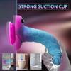Fantasy Dragon Colored False dildo Luminous Silicone Posterior Anal Stopper Extra Large False Penis Anal Stopper Fist Gel Masturbator