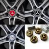 4PCS 75mm Automobile Hub Center Cover Is Suitable for Mercedes-Benz Gold B/C/E/S A C200L GLK CLA GLC Retro  Multicolor Optional.