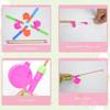 Cartoon Mini Kites Rods 38cm/58cm/80cm Fishing Rods New Children Fishing Kites Rods  For Kids Gifts