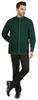 BestMan Mens Solid Shirt Mandarin Collar Long Sleeve Button-Up Formal Shirts Office