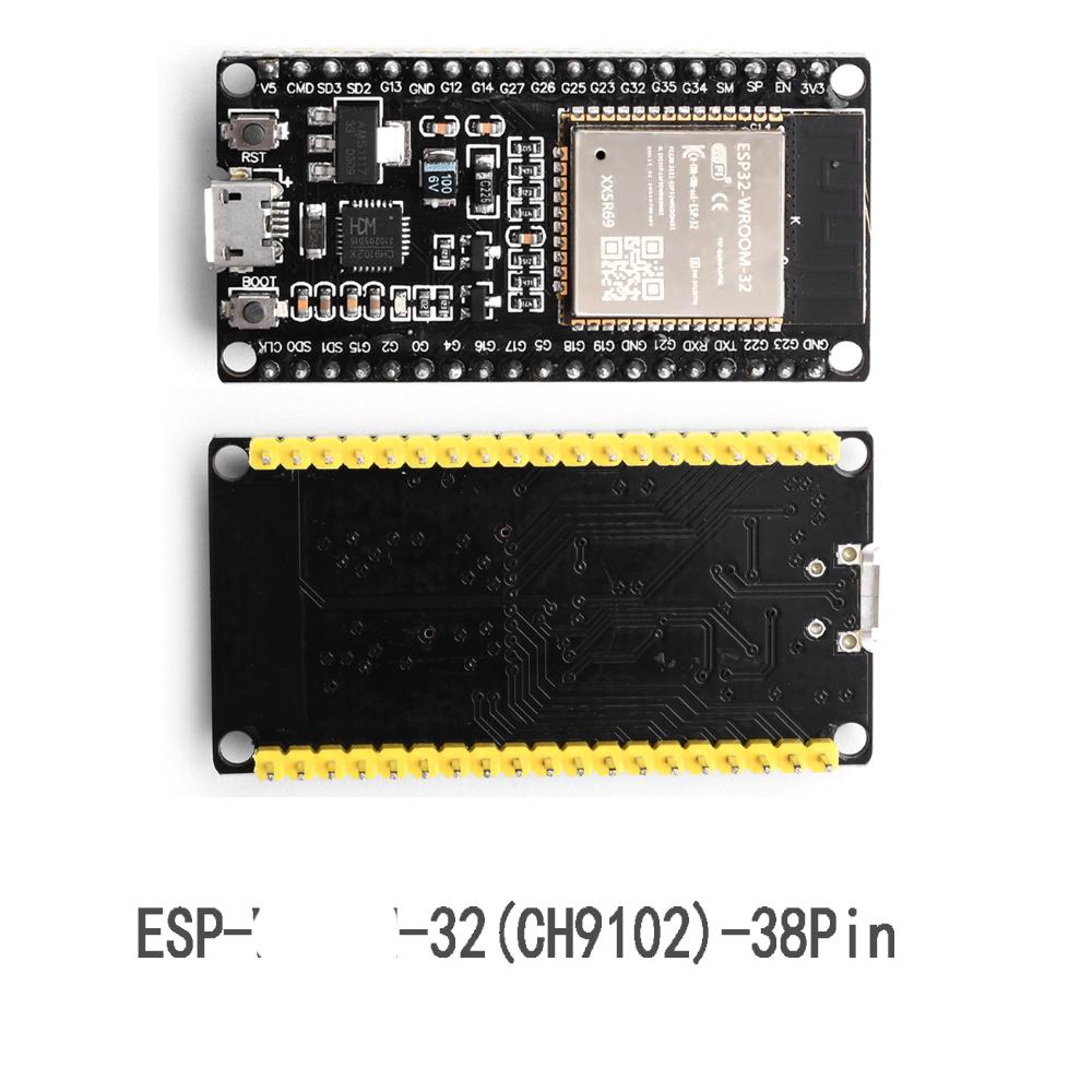 ESP32 Development Board ESP-32 Micro USB WiFi+Bluetooth Ultra-Low Power Consumption Dual Core ESP-32 CH9102 CP2102 38 Pin