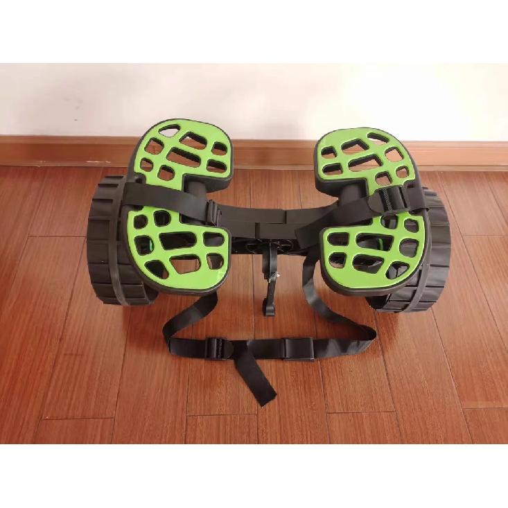 Kayak Cart Detachable Canoe Trolley Cart With Solid Tires Adjustable Brackets For Paddleboards Float Mats Boat