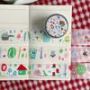 5m Tape Sticker Roll Summer Diary Salt Handclip Collage Decoration Cute Retro Wowa Kawaka DIY