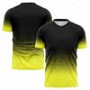 3D Printed Colorful Gradient T Shirt For Men Stripe Sports Pattern Tees Summer Round Neck Tops Loose Short Sleeves T-Shirts