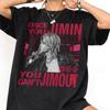2026 New BTS Jimin Arirang Unisex Tshirt Kpop Boy Band Summer Tour Oversize Cotton Fashion Men's Women's Streetwear Shirt