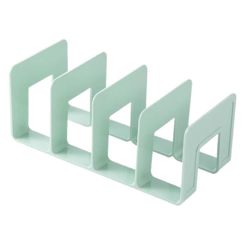 Multifunctional Bookends Stand Non-Slip Book Magazine Storage Organizer for School Office Students Home