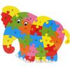 English Letter Building Block Wood Animal Jigsaw Puzzle Children Cognition Intelligence Toy For Toddlers Early Educational Gifts