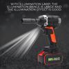 3500rpm 2 IN 1 Cordless Brushless Wrench Electric Socket Impact Wrench 10000mah Lithium-lon Battery Power Kit