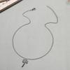 New Coconut Palm Tree Necklace For Women Exquisite Crystal Zircon Metal Clavicle Chain Choker Summer Beach Ocean Sandy Jewelry