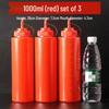 Commercial Plastic Squeeze Bottle for Sauces and Dressings