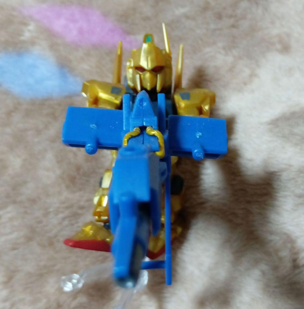 

[USED] SD Gundam Hyaku Shiki figure with mega bazooka launcher