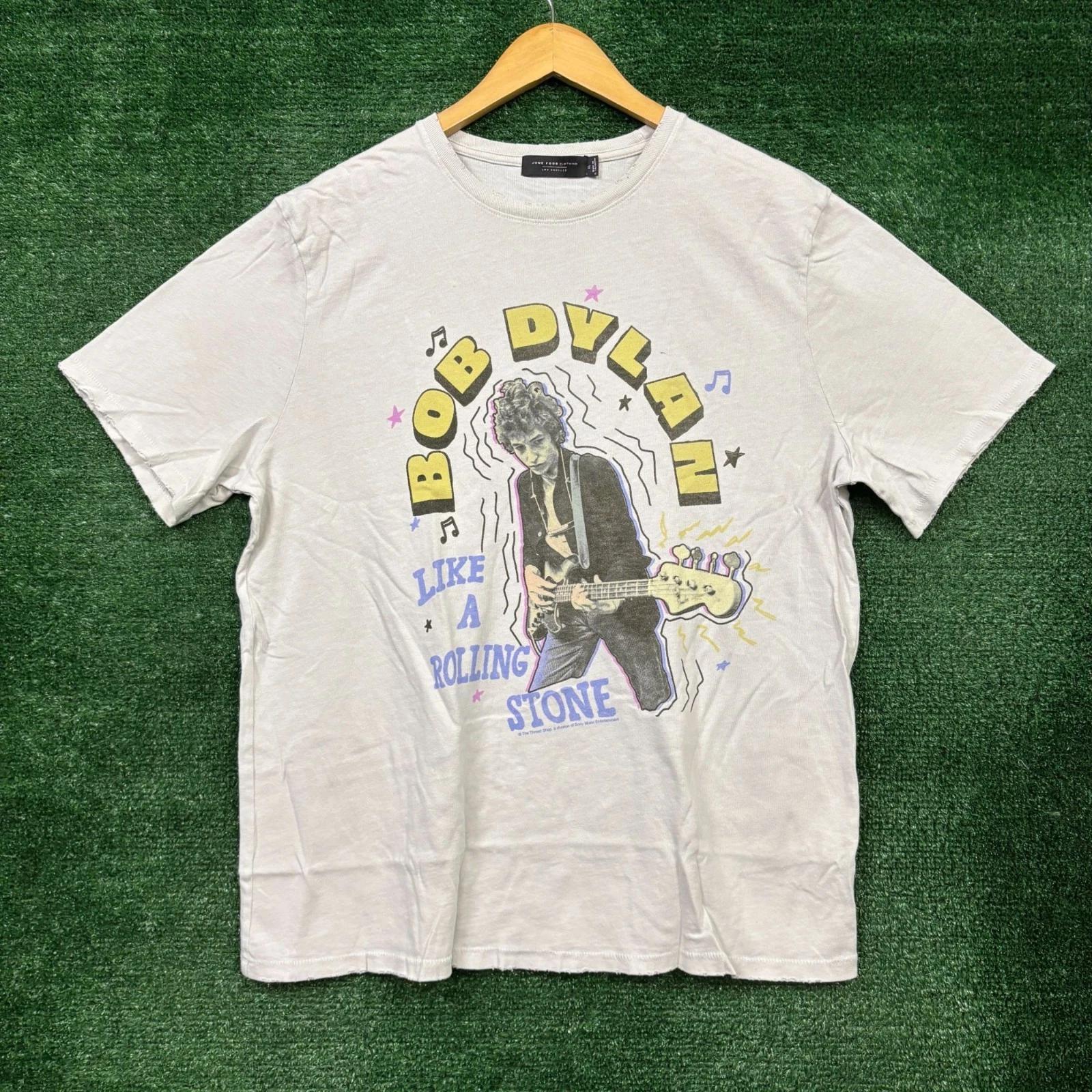 Bob Dylan Highway 61 Revisited Like A Rolling Stones Rock T-shirt Extra Large M