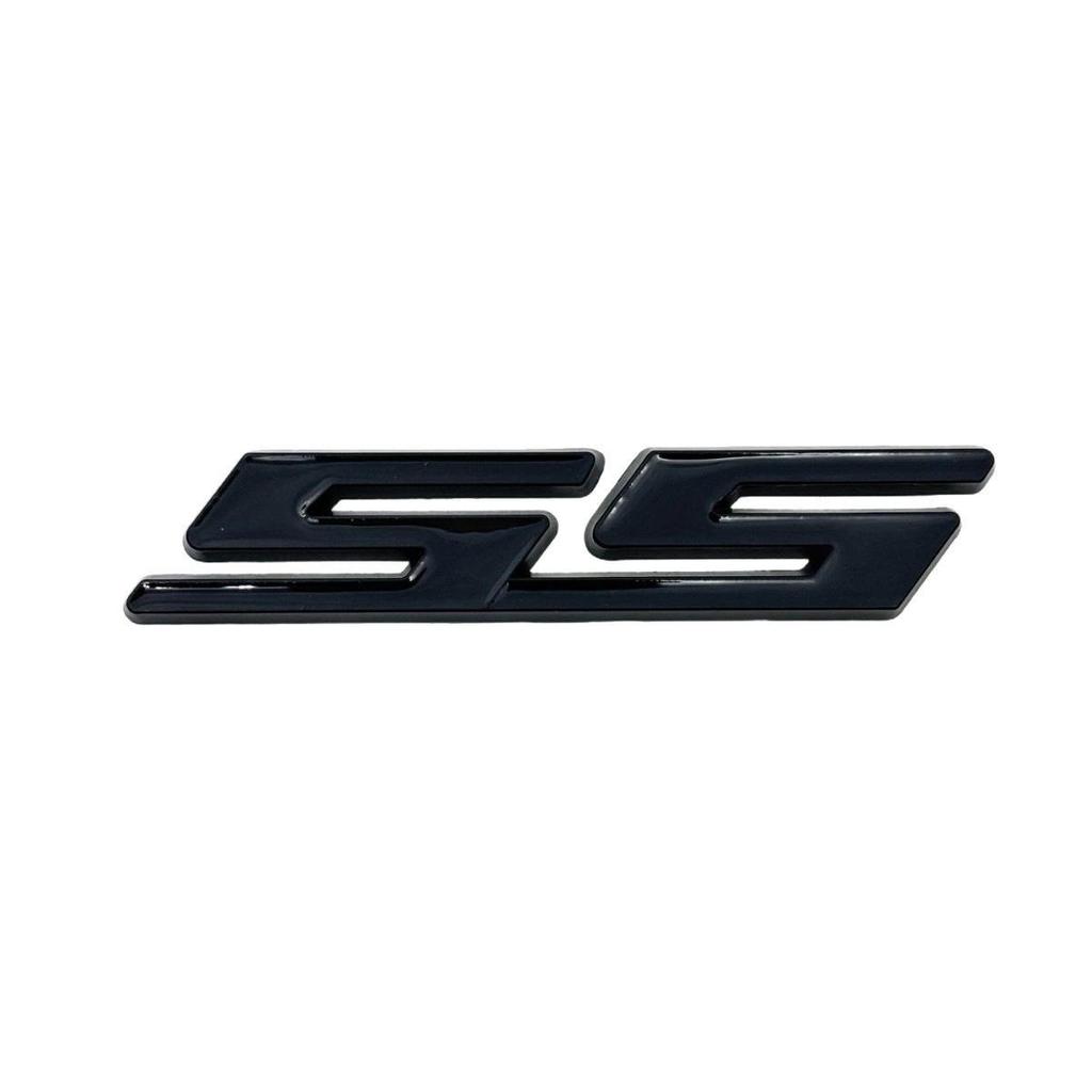 Autocollant Emblème Logo de Voiture en Métal Chevrolet SS