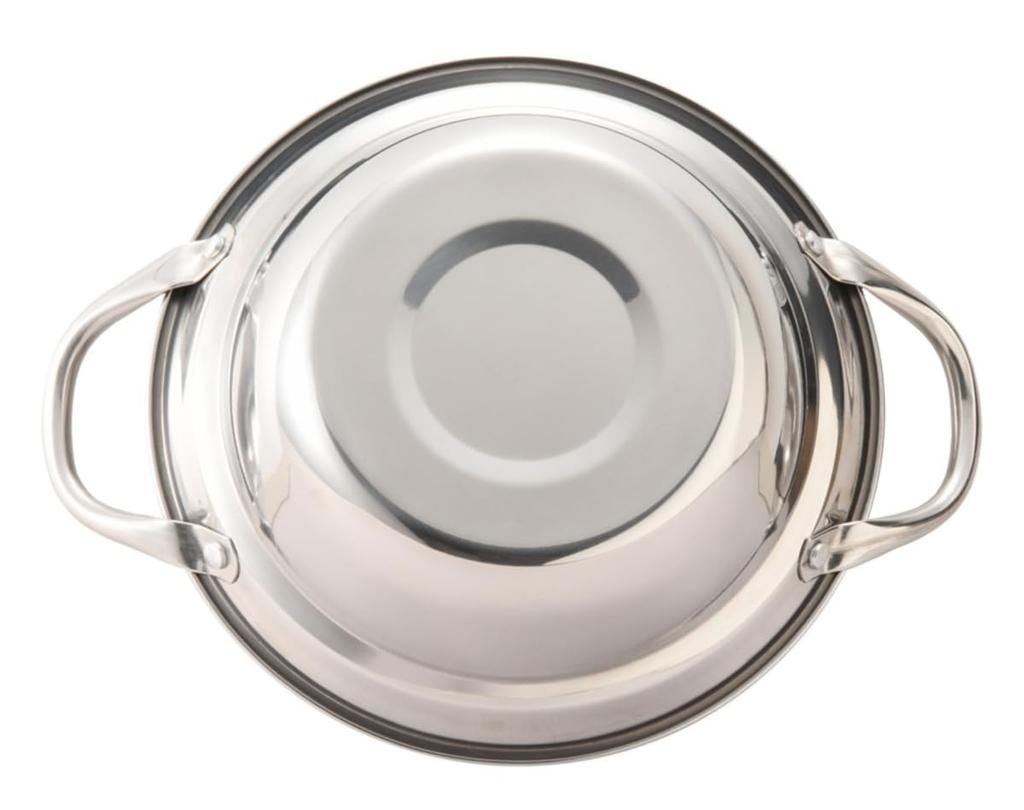 Hist Seiro Dedicated Pot, Induction Compatible, Stainless Steel, Steamer, Single-Person Cooking Pot, Boiling Pasta (Fits 18cm Seiro)