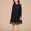 Girls' Fashion Dress, Spring and Autumn Children's Loose Long-sleeved Princess Dress