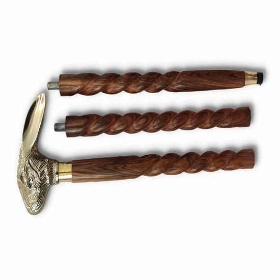 Prince Model Rabbit Head Handle Walking Stick  Personal Use, Fantastic/Love Gift & Good Collectibles