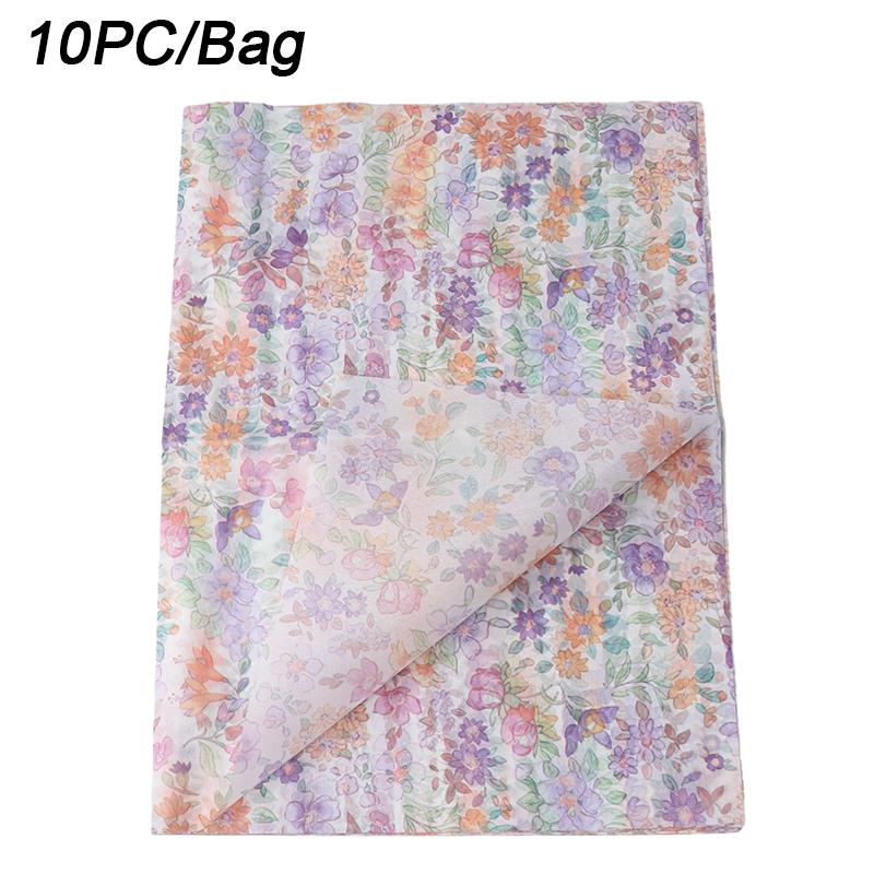 10 Stück Buntes Packpapier Valentinstag Halbtransparentes Dünnes Papier Geschenkbeutel Füllmaterial 50x35cm