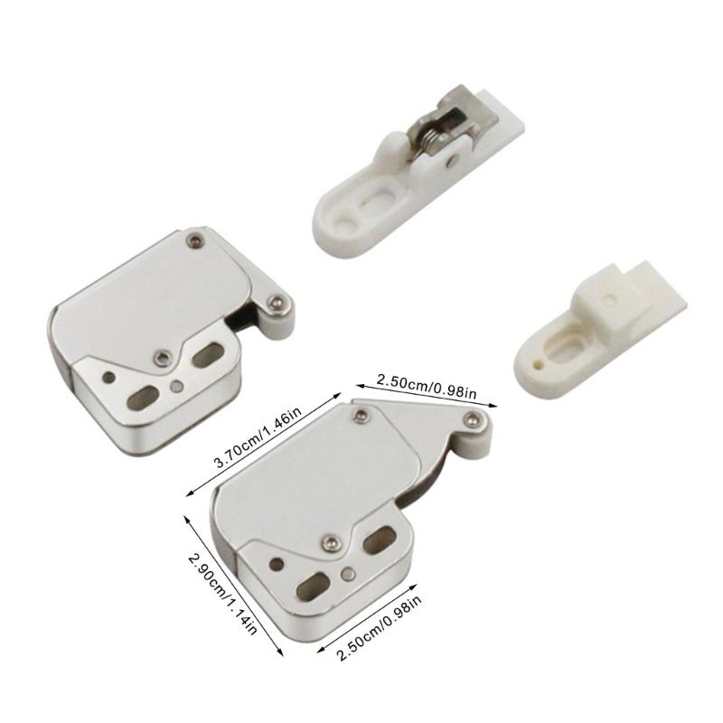 Noiseless Cabinet Door Buffers Nylons Roller Frictions Resistance Rustproof For Wardrobe Cupboard Drawer