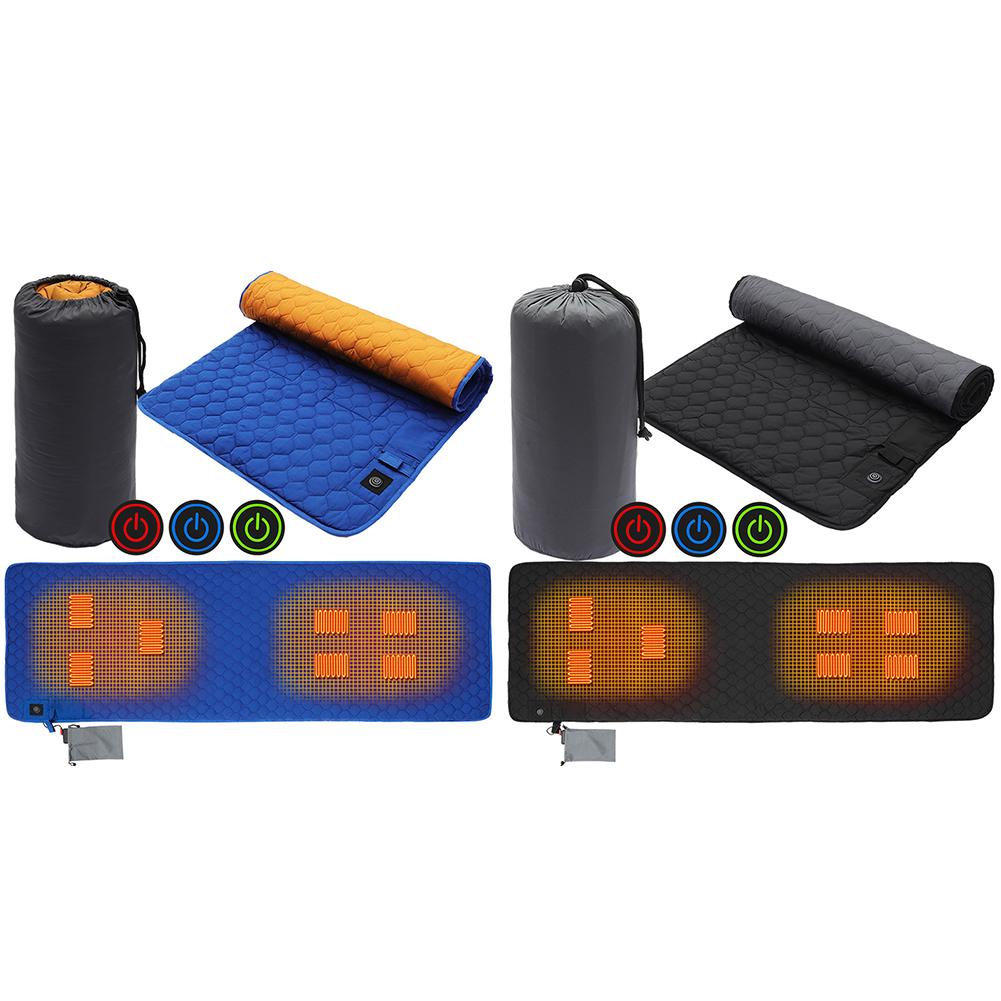 

Многофункциональный подогреваемый коврик для кемпинга: Регулируемая изоляция, 7 зон, товары для путешествий на открытом воздухе