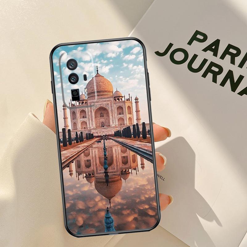 Taj Mahal India Mausoleum Case For Xiaomi 15 14 Ultra 13T 14T 15T Pro 17 Pro Max POCO X7 Pro X3 X5 X6 F5 F6 F7 F8 Coque