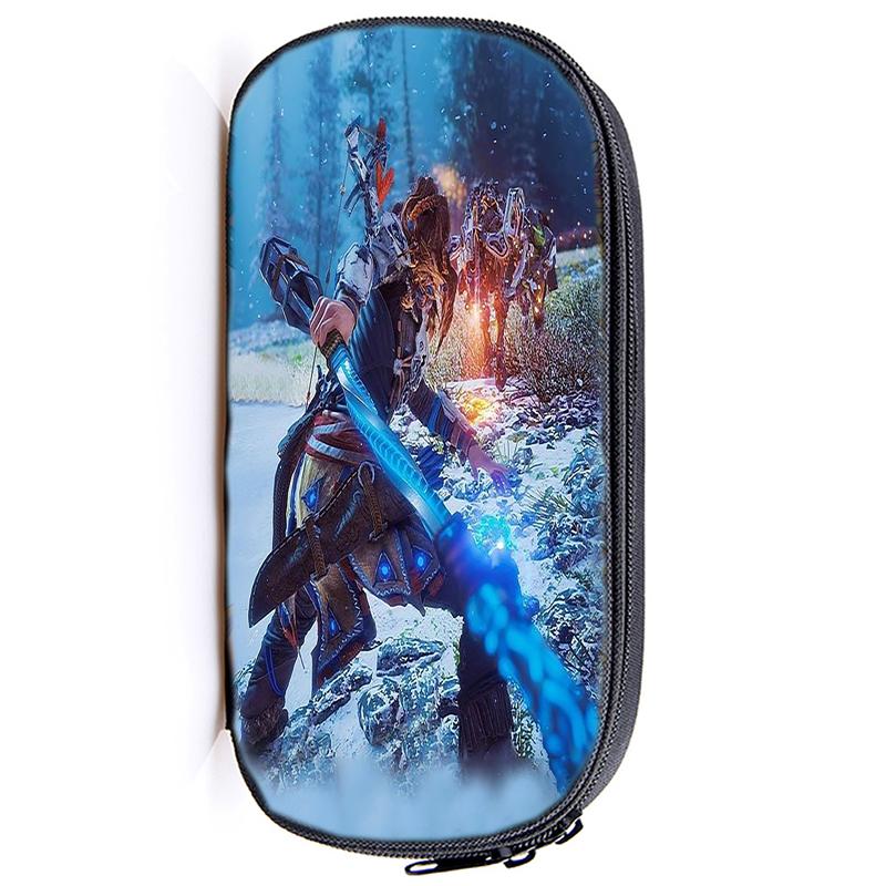 Horizon Forbidden West Pencil Case Estuches School Pencil Box Pencilcase Pencil Bag School Supplies Stationery Make Up Bag