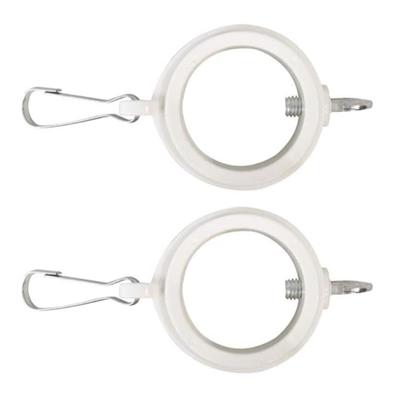 2Pcs Plastic Flag Poles Clip With Rotation Tangles Without Flag Poles Mounting Rings Clip For Secure Garden Flag Mounting