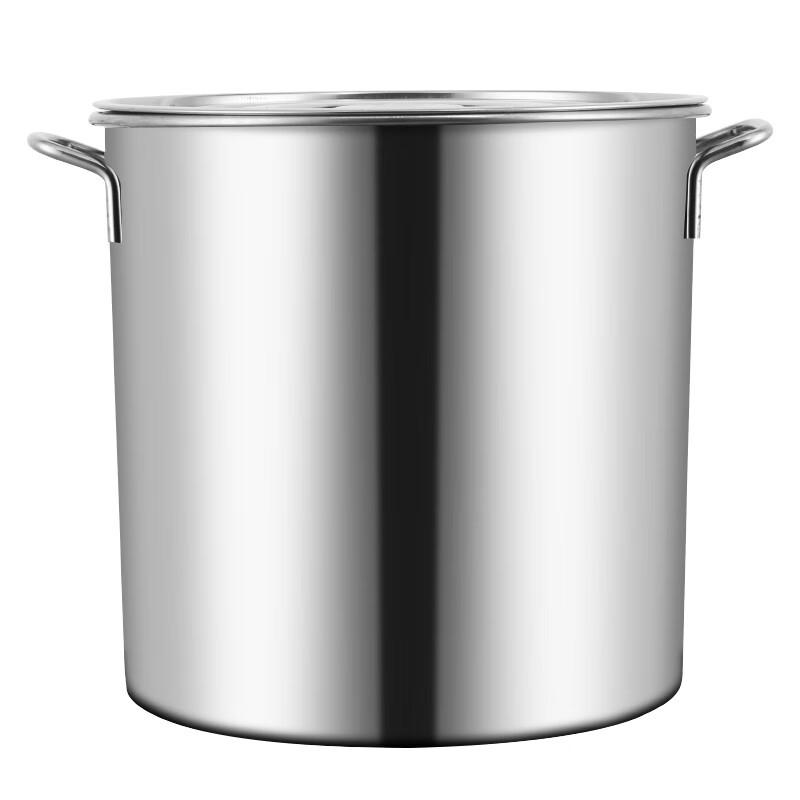 Xidien Commercial Thickened Stainless Steel Pot with Lid