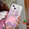 Cute G-Gloomy B-Bear For IPhone 14 13 12 Mini 11 Pro XS Max X XR 14 Plus Tempered Glass Cover