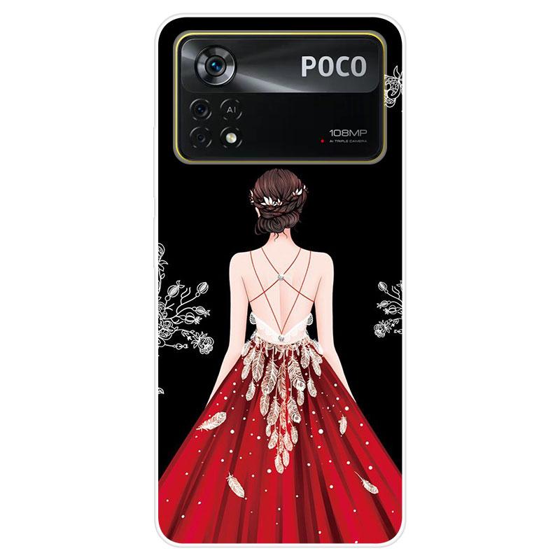 For Xiaomi Poco X4 Pro 5G PocoX4 Pro 5G Case Soft Silicone Back Cover Cartoon Phone Case Fashion