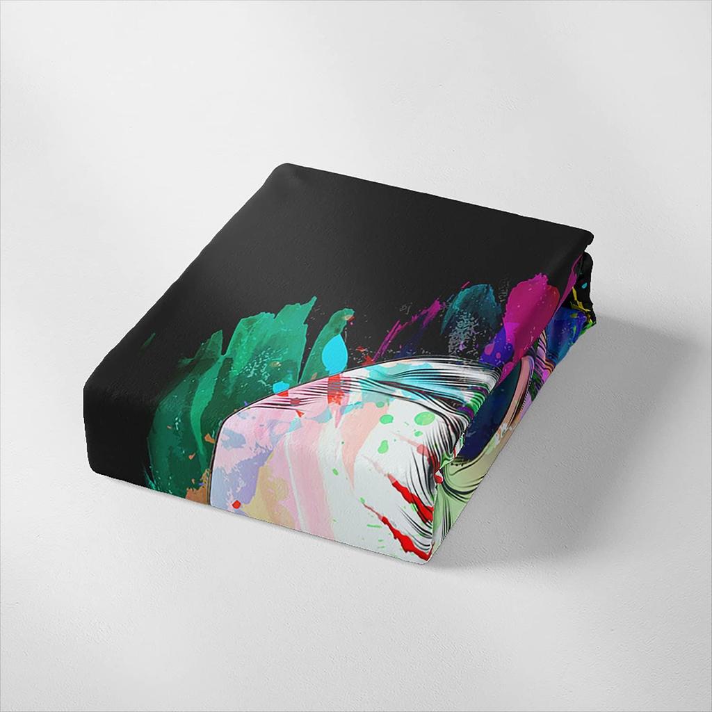 Teen Boys Skull Bedding Set King Size Comforter Cover Skeleton Theme Duvet Cover Print Skull Pattern Bedding