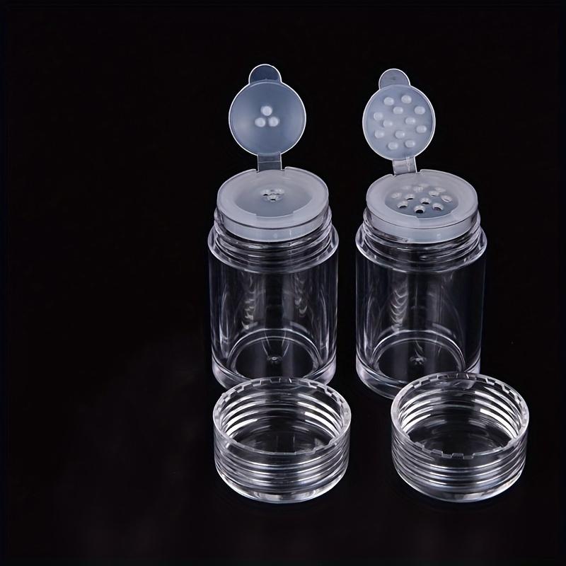 1pc DIY Makeup Storage Bottle With Screw Lid - Empty Cosmetic Sifter For Loose Powder And Convenient Home Essential - Travel Accessories