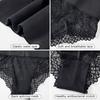 Women Tummy Control Shapewear Panties High Waisted Underpants Slimming Body Shaper Seamless Butt Lifter Lace Underwear Shaping Briefs