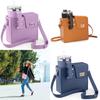 Spacious And Chic Insulated Water Bottle Carrier Bag With Unique Stitching Design