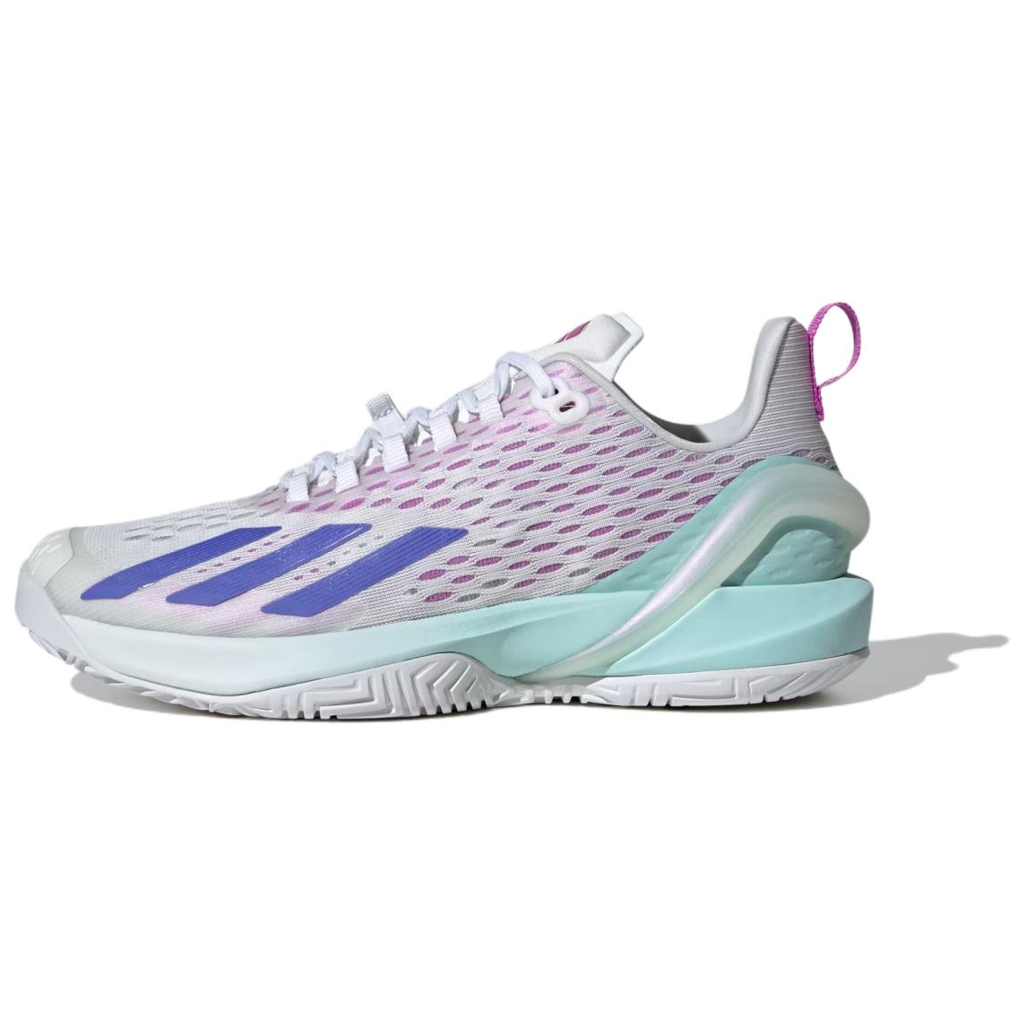 Adidas  Adizero Cybersonic White Cobalt Flash Aqua Women Sneakers Cloud-White Cobalt-Blue Semi-Flash-Aqua ID8551 42⅔