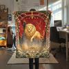 1PC Magic Academy Print FlAannel Blanket, High Quality Comfortable for All Seasons, Home Decor, Warmth and Comfort