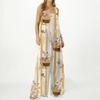 Women's Jumpsuit Printed Casual Loose Jumpsuit