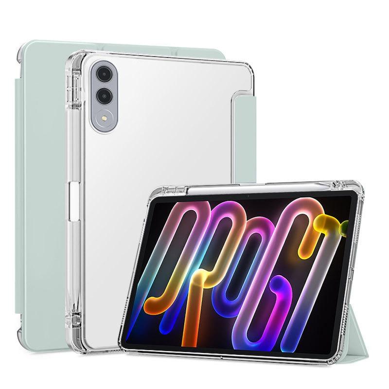 Чохол для Lenovo Yoga Tab 11,1 дюйма TB710FU, магнітна кришка з ТПУ з функцією автоматичного сну для Xiaoxin Pad Pro GT 11,1" зі слотом для стилуса